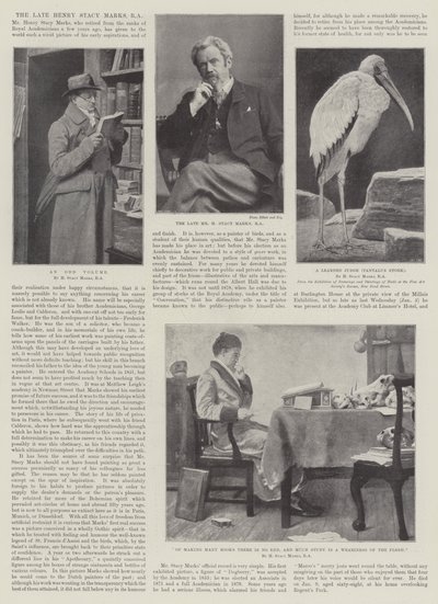 Zesnulý Henry Stacy Marks, RA od Henry Stacey Marks