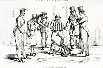 Psí zápas, 1824 od Henry Thomas Alken