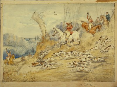 Lovecké scény: Zabití od Henry Thomas Alken