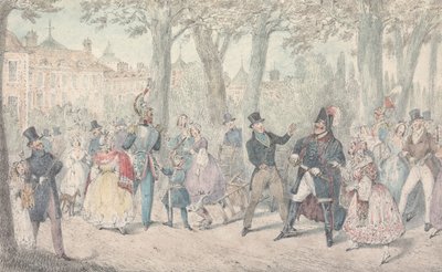 Ilustrace k dílu R. S. Surteese „Jorrocksovy výlety a radovánky“: „Pan Jorrocks se zříká známosti s mužem z Yorkshiru“ od Henry Thomas Alken