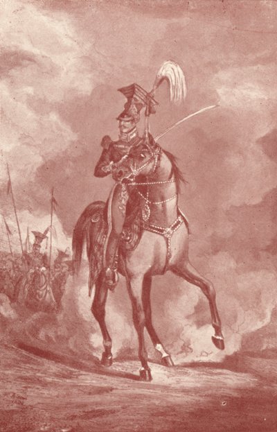 Důstojník, 9th Lancers, c1825 1909 od Henry Thomas Alken