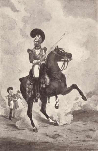 Důstojník, Life Guards, 1909 od Henry Thomas Alken