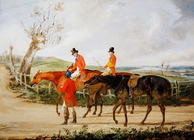 Návrat domů (olej na plátně) od Henry Thomas Alken