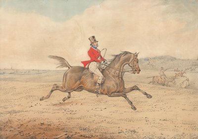 „Jízda na koni s obtížemi“ od Henry Thomas Alken