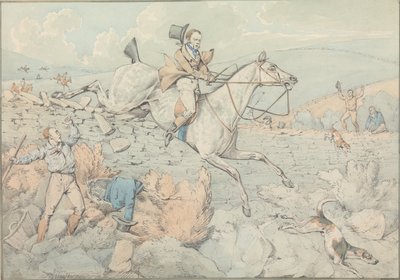 „Někteří to dělají a někteří ne: všechno je to otázka představy:“ Překonání obtíže od Henry Thomas Alken
