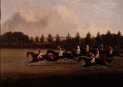 Start Doncaster St. Leger od Henry Thomas Alken
