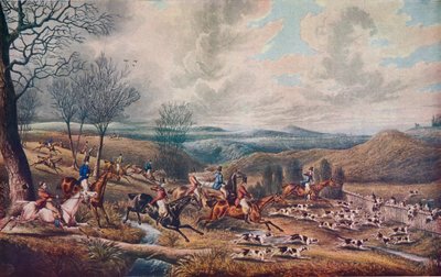 The Chase of the Roebuck, 1834 od Henry Thomas Alken