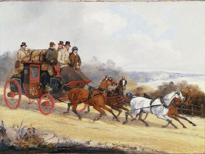 Autobus z Doveru do Londýna: V létě od Henry Thomas Alken