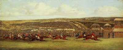 Finish of the Derby (olej na plátně) od Henry Thomas Alken