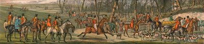 The Hunt - The Meet, 1820, 1890. od Henry Thomas Alken