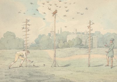 „Národní sporty Velké Británie“, 1821: pašování vlny od Henry Thomas Alken