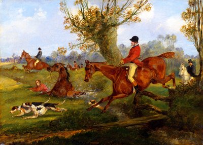 Waterjump, kolem roku 1840 od Henry Thomas Alken