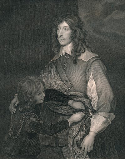 George, Lord Goring, počátek poloviny 19. století. od Henry Thomas Ryall