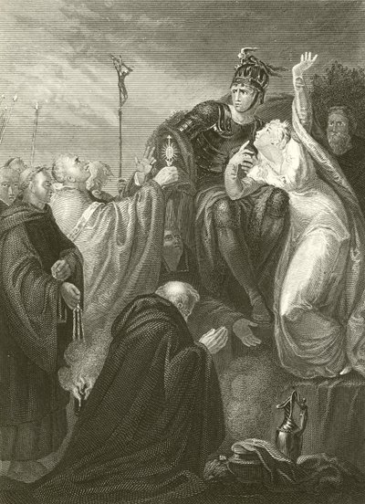 Svatý Augustin před Ethelbertem od Henry Tresham