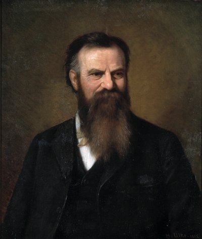 Major John Wesley Powell, 1885. od Henry Ulke