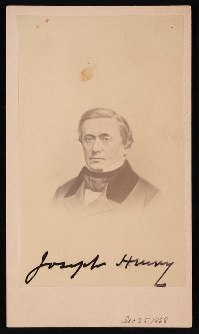 Portrét Josepha Henryho 1797-1878, 1868. od Henry Ulke