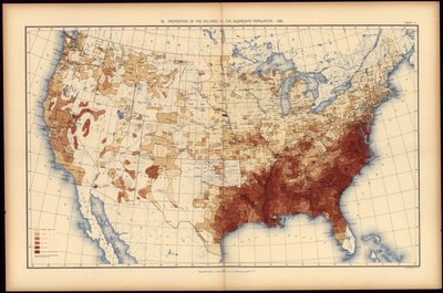 Statistický atlas Spojených států, založený na výsledcích jedenáctého sčítání lidu od Henry United States. Census Office. 11Th Census; Gannett