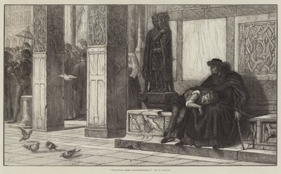 Uprchlíci z Konstantinopole od Henry Wallis