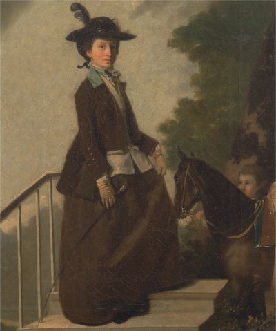 Elizabeth Bridgman, sestra umělce od Henry Walton