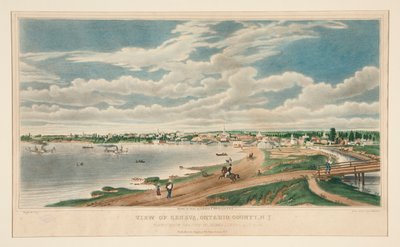 Pohled na Ženevu, Ontario County, NY od Henry Walton