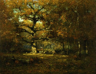Connecticut Woods od Henry Ward Ranger