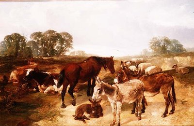 Shromáždění na Hampstead Heath od Henry Weekes