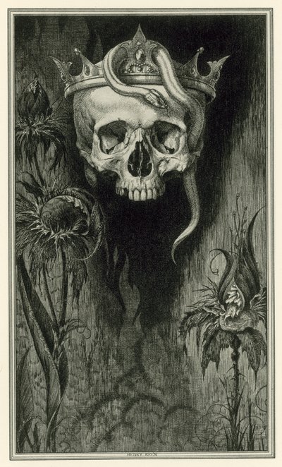 Vévodkyně z Malfi od Johna Webstera: Tailpiece (litho) od Henry Weston Keen