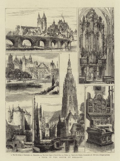 Výlet na jih Holandska od Henry William Brewer