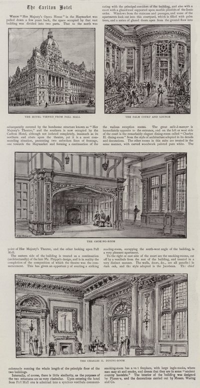 Hotel Carlton od Henry William Brewer