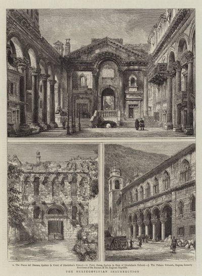 Hercegovinské povstání od Henry William Brewer