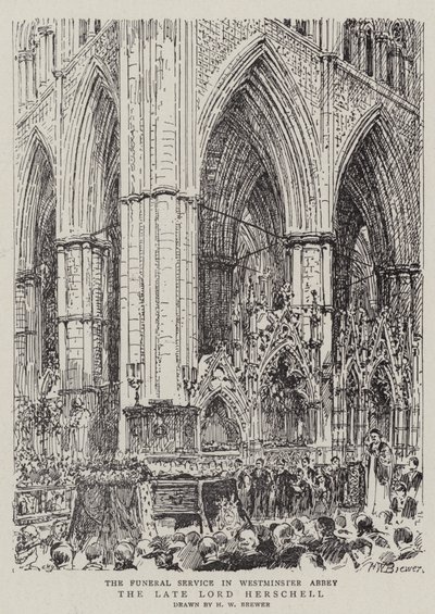Zesnulý lord Herschell od Henry William Brewer