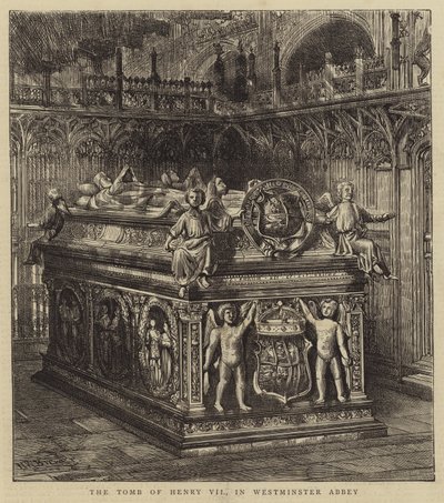 Hrobka Jindřicha VII. ve Westminsterském opatství od Henry William Brewer
