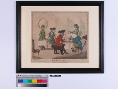 A Chop House, 1781 od Henry William Bunbury