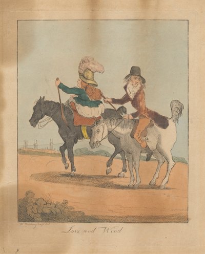 Láska a vítr od Henry William Bunbury