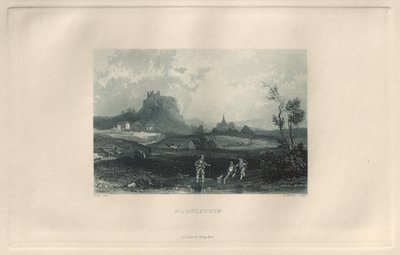 Malebné a romantické Porýní: Gerolstein, 1928. od Henry Winkles