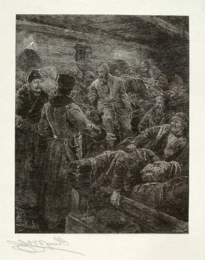 Návštěva věznice Alexandrofski od Henry Wolf