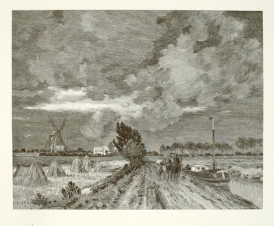 Blížící se bouře (Canal St. Omer) od Henry Wolf