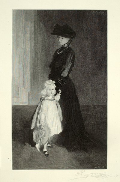 Christina (matka a dcera) od Henry Wolf