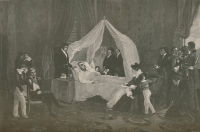 Smrt Napoleona I., 1821, 1896 od Henry Wolf