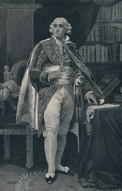 Jean-Jacques-Régis De Cambacérès - vévoda z Parmy, c1800, 1896 od Henry Wolf