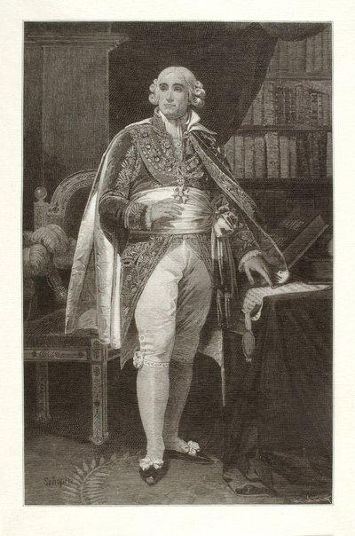 Jean Jacques Regis de Cambaceres, vévoda parmský od Henry Wolf