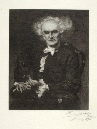 Joseph Jefferson jako "Dr. Pangloss" od Henry Wolf