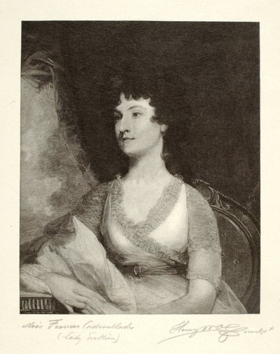Slečna Frances Cadwaladerová (lady Erskineová) od Henry Wolf