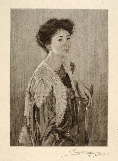 Paní Edmund F. Hardingová od Henry Wolf
