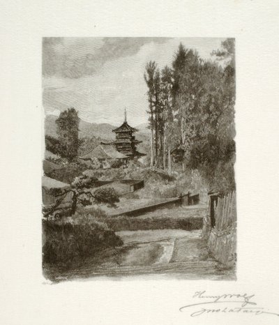 Stará pagoda od Henry Wolf
