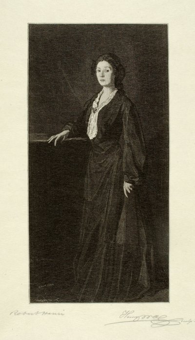 Portrét paní Henriové od Henry Wolf