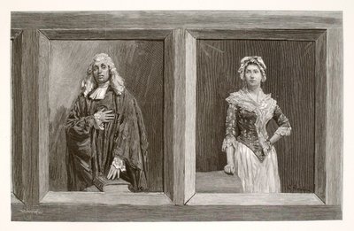 Reverend William Shurtleff a manželka od Henry Wolf