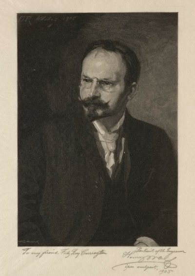 Autoportrét od Henry Wolf