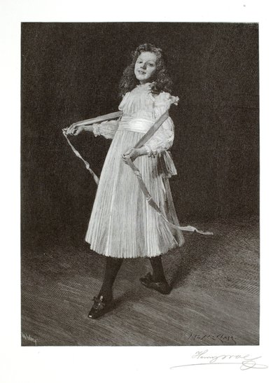 Umělcova dcera od Henry Wolf