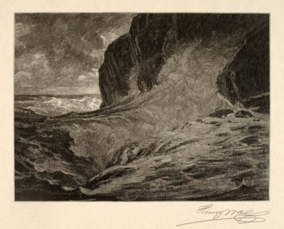 Pobřeží státu Maine (The Onrush) od Henry Wolf